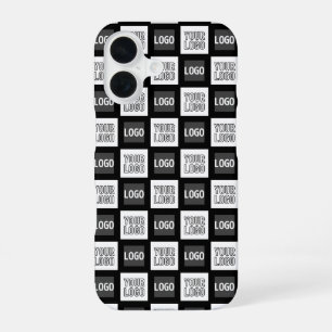 Any Two Logos or Images Repeating Pattern iPhone 16 Case