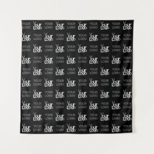 Any Two Logos or Images Repeating Pattern Tapestry