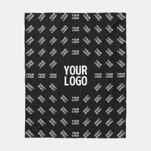 Any Uploaded Image Design or Logo   Unique Patten Fleece Blanket