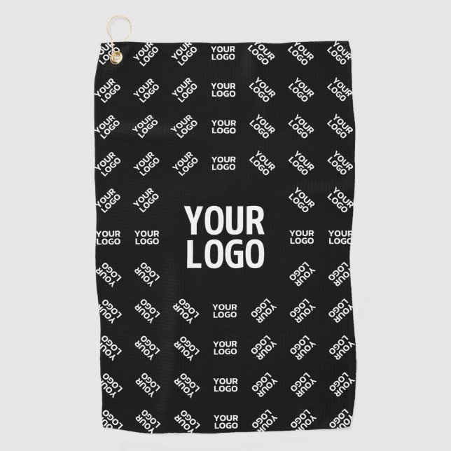 Any Uploaded Image Design or Logo | Unique Patten Golf Towel (Front)