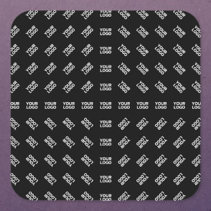 Any Uploaded Image Design or Logo   Unique Patten Square Sticker