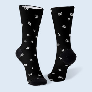 Any Uploaded Image, Design or Your Logo Randomised Socks