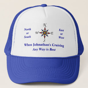 Any Way Personalised Cruising Cap