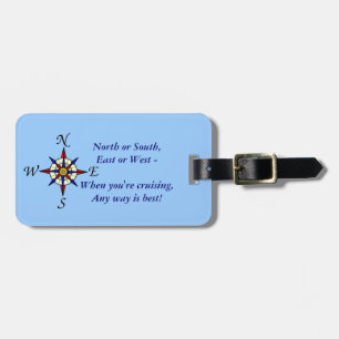 Any Way Personalised Luggage Tag