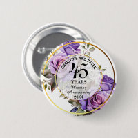 Any Wedding (45) Gold Frame Roses Anniversary