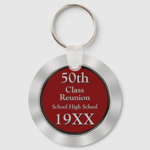 Any Year, Any Colour Class Reunion Gift Ideas Key Ring