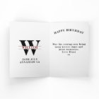 Any Year Born In Monogram Add Your Name Birthday