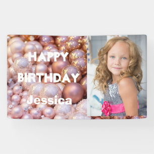 Any Year Happy Birthday Sparkle Banner