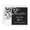 Any Year ~ Luxury Black/White Swirl Graduation