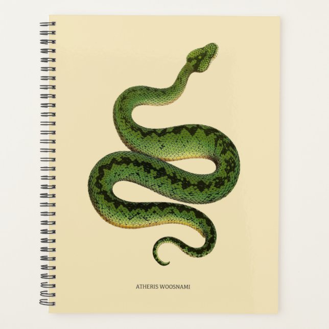Any Year Snake Planner - 8.5" X 11" (Front)