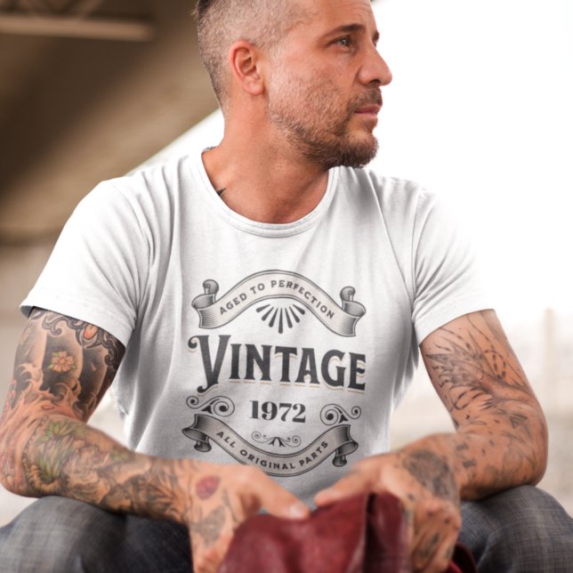 Any Year Vintage Birthday T-Shirt (Creator Uploaded)