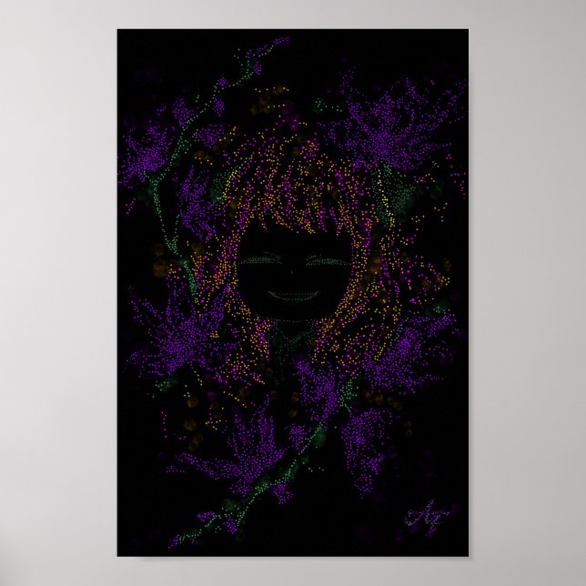 Anya Forger (dark ver.) Poster (Front)