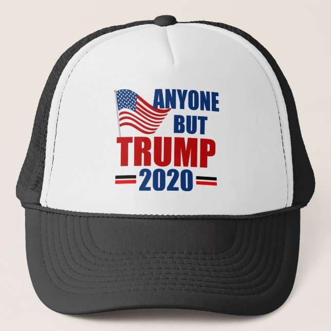 Anyone But Donald Trump 2020 Trucker Hat (Front)