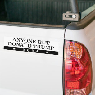 Anyone But Trump 2024 Bumper Sticker