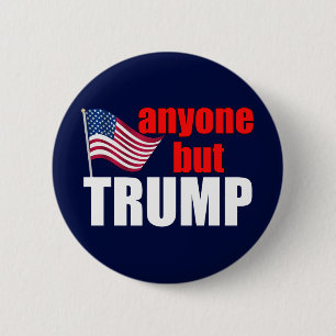 Anyone But Trump in 2020 6 Cm Round Badge