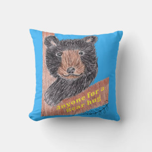 Anyone for a bear hug cushion