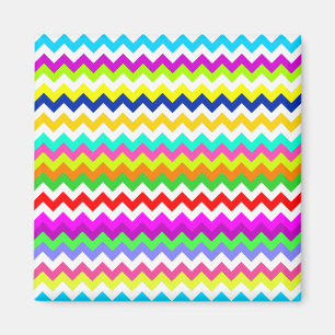 Anything But Grey Chevron Zig Zag Magnet