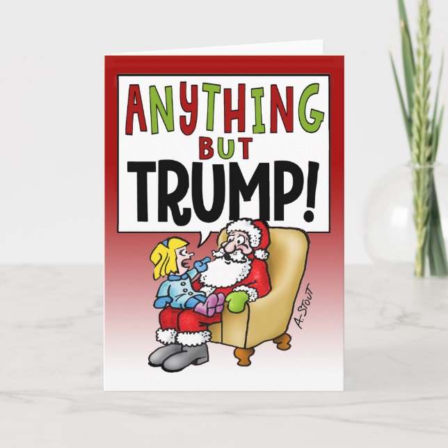 ANYTHING BUT TRUMP! -  CARD (Front)