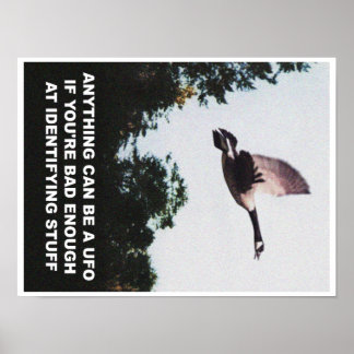 Anything can be a UFO (small) Poster
