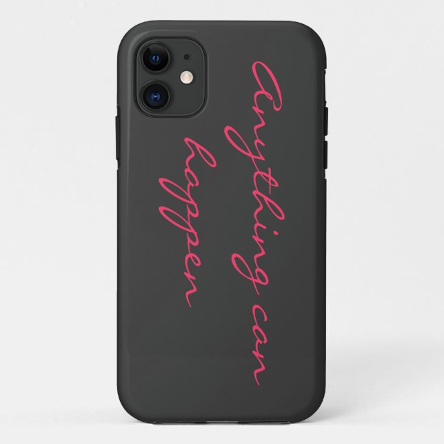 Anything can happen Case-Mate iPhone case (Back)
