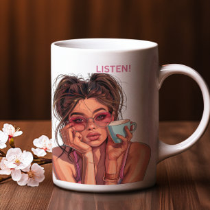 "Anything I Say or Do Before Coffee" Mug