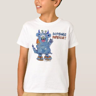 Anythings Popsicle Funny Monster T Shirt