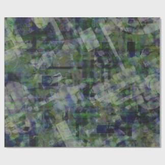 anytime green , celebration  wrapping paper