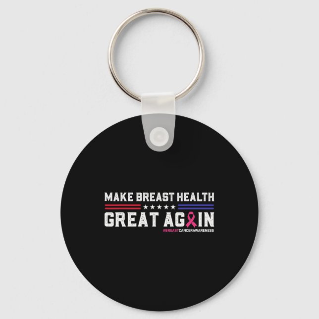 Anytime Is Karate Time Funny Punch Clock  Key Ring (Front)