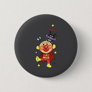Anyway Anpanman New 6 Cm Round Badge