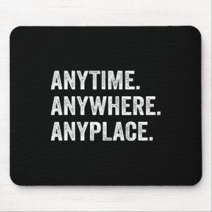 Anywhere Anyplace Retro  Mouse Mat