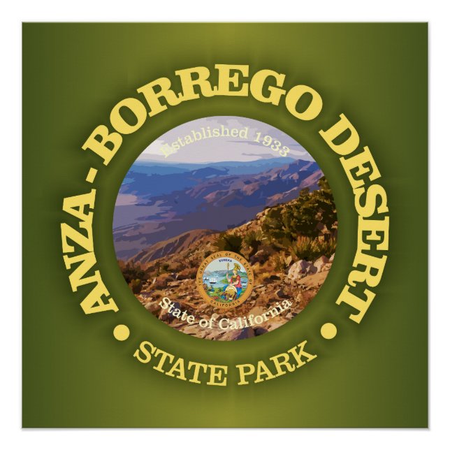 Anza-Borrego Desert SP Poster (Front)