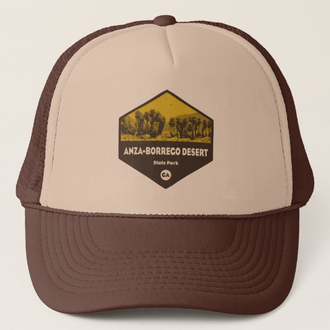 Anza-Borrego Desert State Park California Trucker Hat (Front)