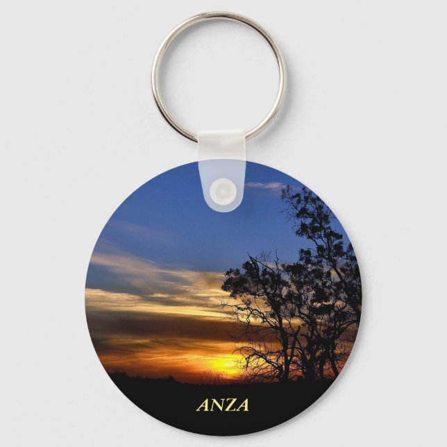 Anza, CA Keychain (Front)