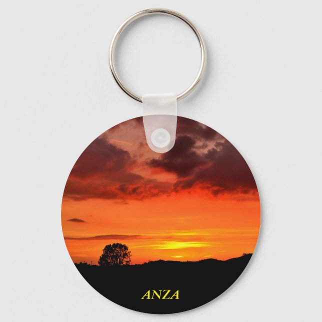 Anza, Ca Keychain (Front)