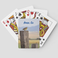 Anza, CA Playing Cards