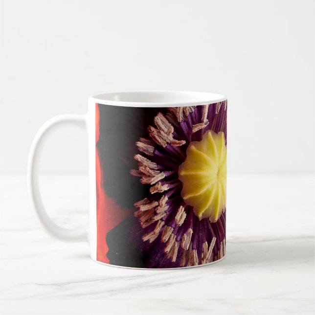 ANZAC poppy Coffee Mug (Left)
