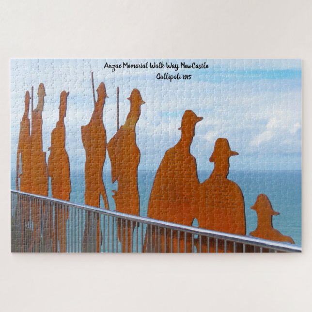 Anzac Walk Way Memorial Newcastle New Zealand Jigsaw Puzzle (Horizontal)