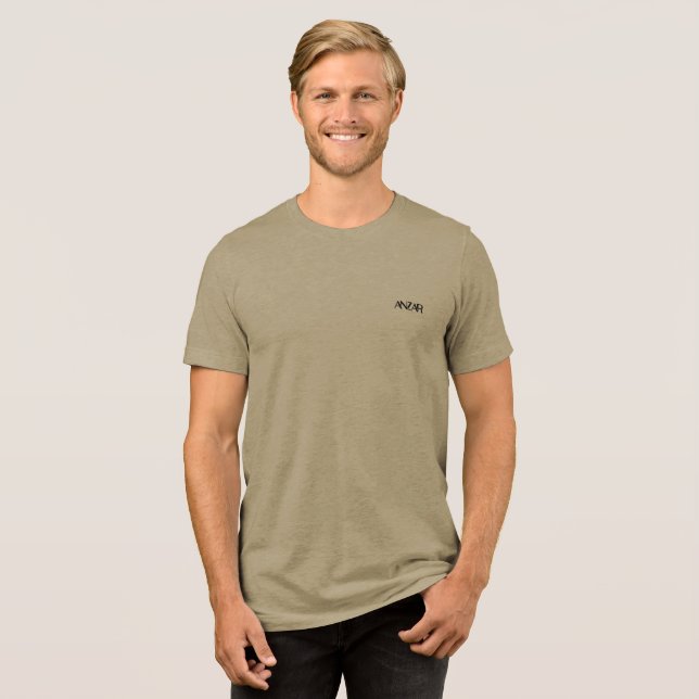 ANZAR God Of Rain Tri-Blend Shirt (Front Full)