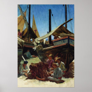 Anzio, The Port Poster