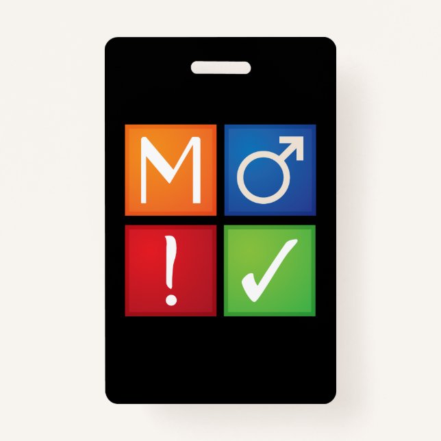 ao3 badge icon ID pvc card ID Badge (Front)