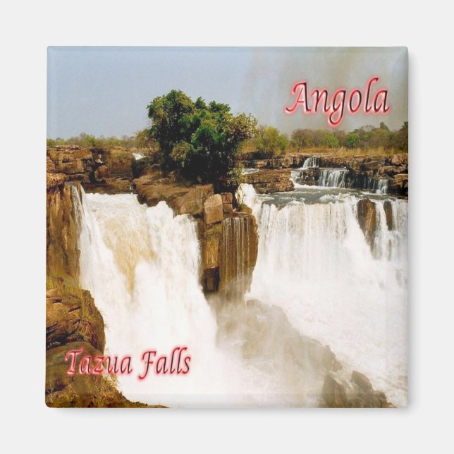 AO - Angola - Tazua Falls Magnet (Front)