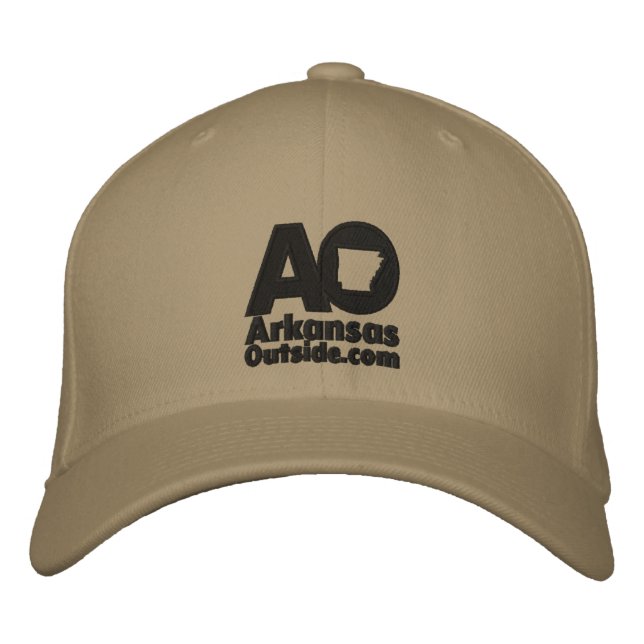 AO Embroidered Twill Ballcap Embroidered Baseball  Embroidered Hat (Front)