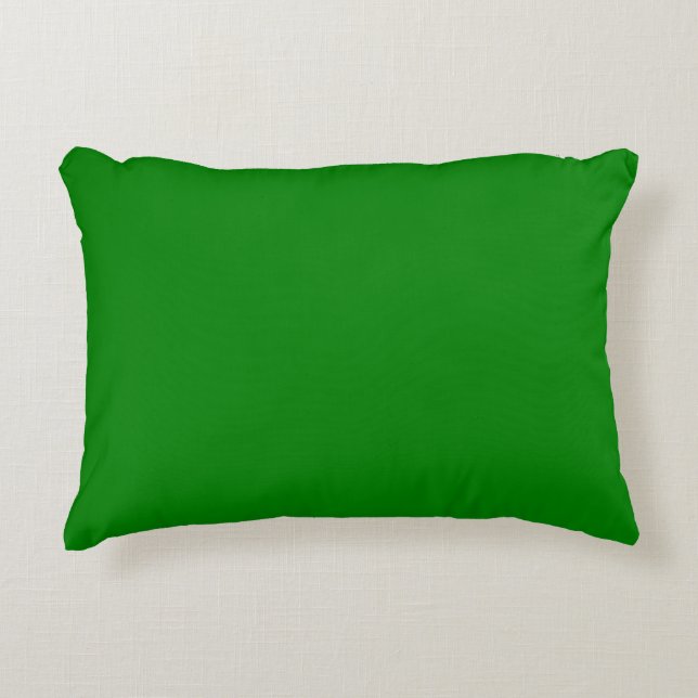 Ao (English) (solid colour)  Decorative Cushion (Front)