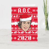 AOC 2020 Ugly Christmas