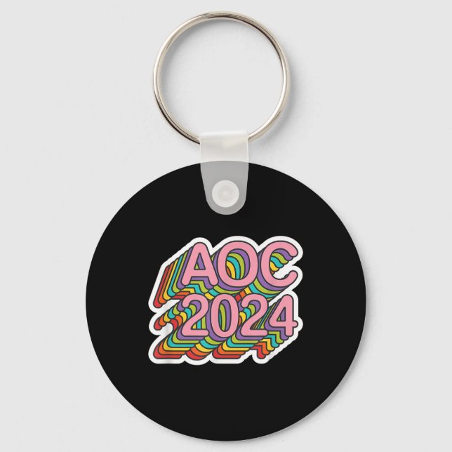 Aoc 2024 American Vintage  Key Ring (Front)