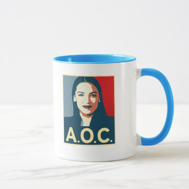 AOC 2024 Propaganda Mug (Right)