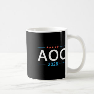 Aoc 2028 Alexandria Ocasio-cortez For President De Coffee Mug