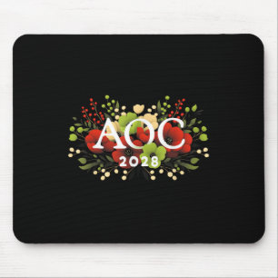 Aoc 2028 Floral For Women Men Mouse Mat