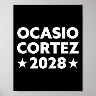 Aoc 2028 - Ocasio Cortez 2028 Poster