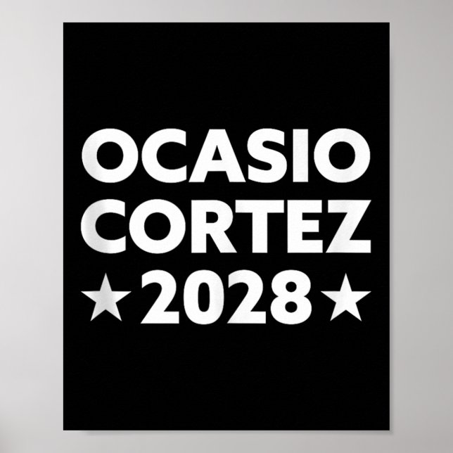 Aoc 2028 - Ocasio Cortez 2028 Tank Top  Poster (Front)